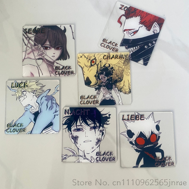 Office Furniture Installation - Black Clover Anime Kreative Acryl-Untersetzer Asta
