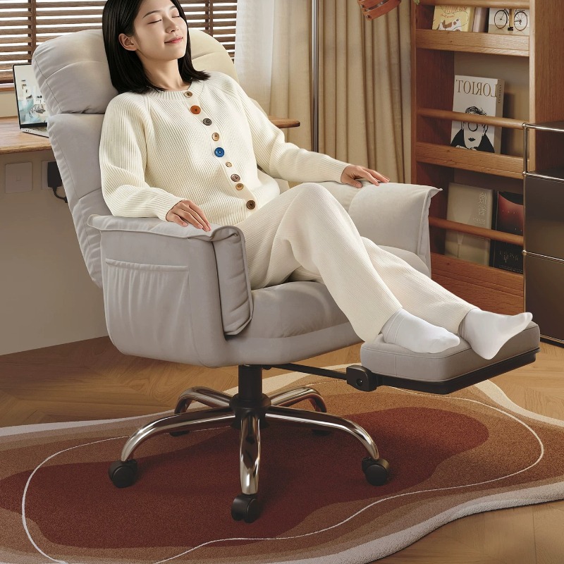 Office Furniture Zone - Karierter Gaming-Stuhl mit Ergonomischer Rückenlehne, Verstellbarer