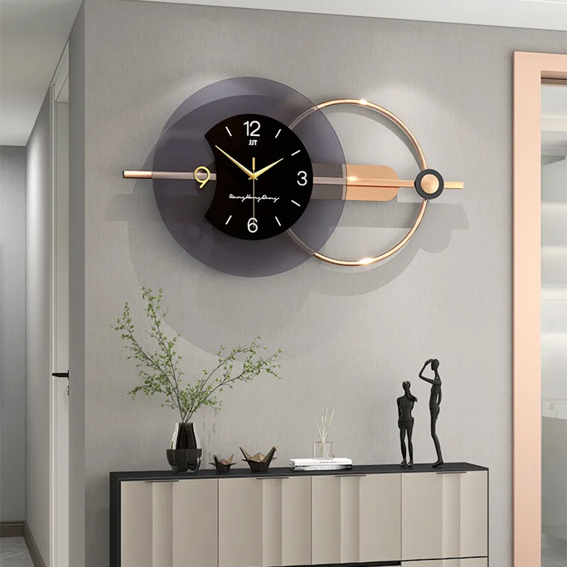 Office Furniture Zone - Luxuriöse Büro-Wanduhr, große Zonen, Klassenzimmer-Dekoration, Gaming-Wanduhr,