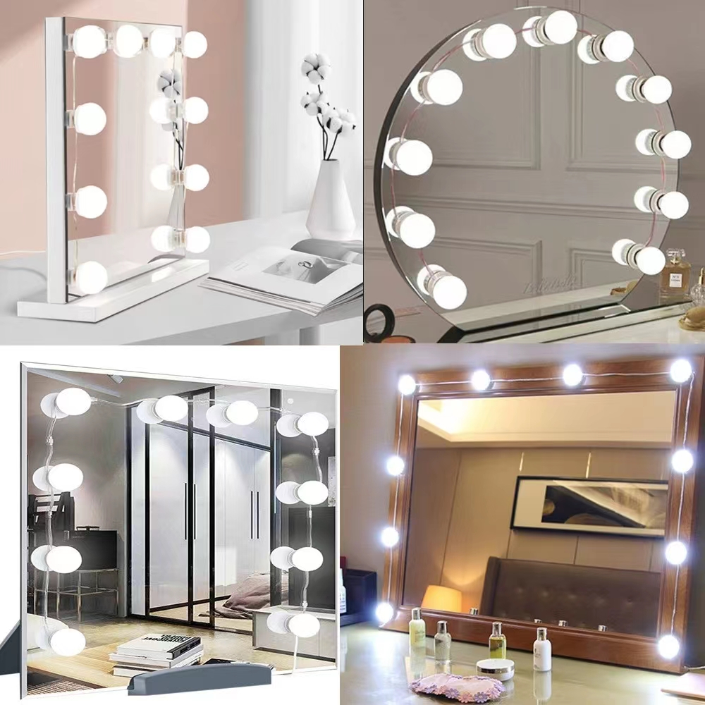 Office Furniture Modern - LED-Lichtpaste, Spiegel, Make-up-Glühbirnen, Make-up-Spiegel, Eitelkeit, LED,