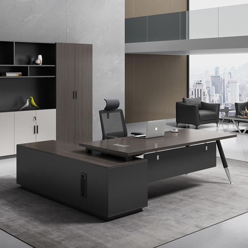 Xh Office Furniture - Möbel, schlichtes, modernes Büro-Schreibtisch- und Stuhl-Set
