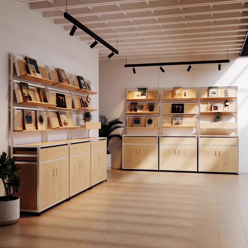Office Furniture Modern - Custom.Coffee-Shop-Möbel Modernes Ausstellungs- und Aufbewahrungsregal Wohnzimmer-Kunstausstellungsmöbel