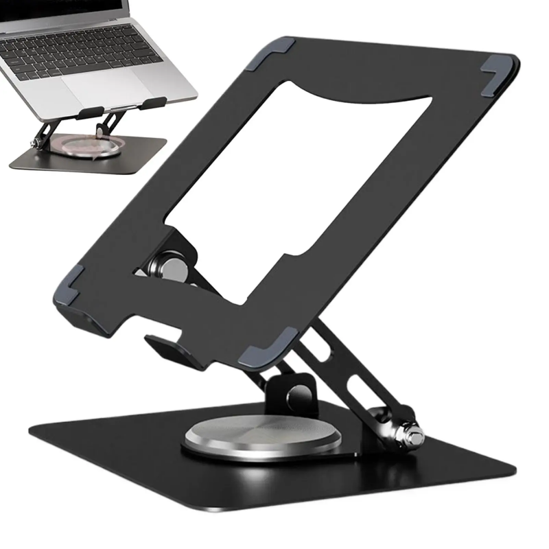 Adjustable Laptop Table - LUSQI 360° ° Rotierender Laptop-Ständer, zweiachsige