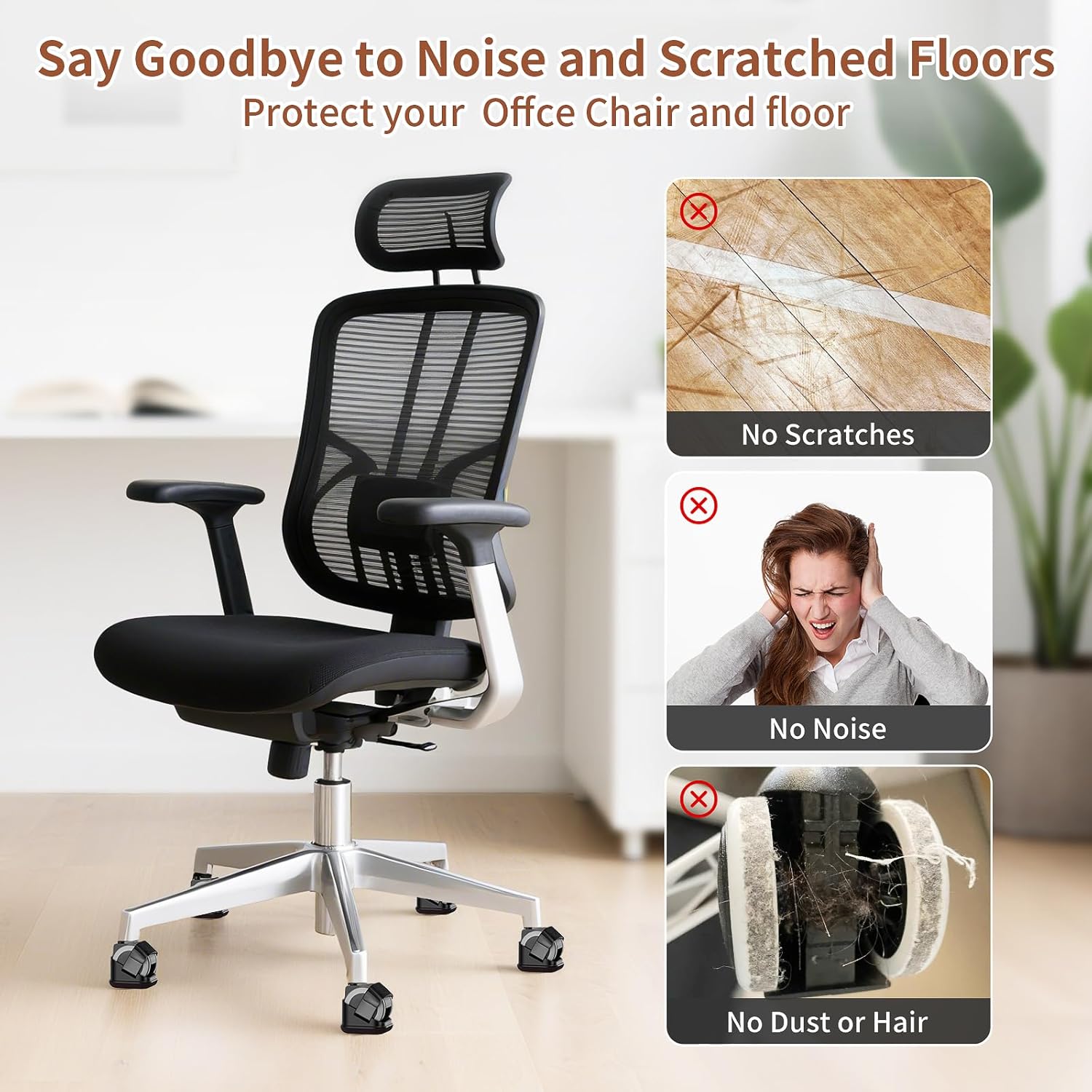 5 Stück Stuhlbeinschoner, Büro – Office Furniture Installation Bewertung und Preis