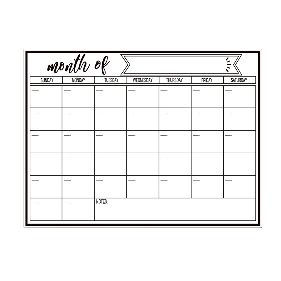 Magnetischer Whiteboard-Aufkle – Magnetic Whiteboard Calendar Bewertung und Preis