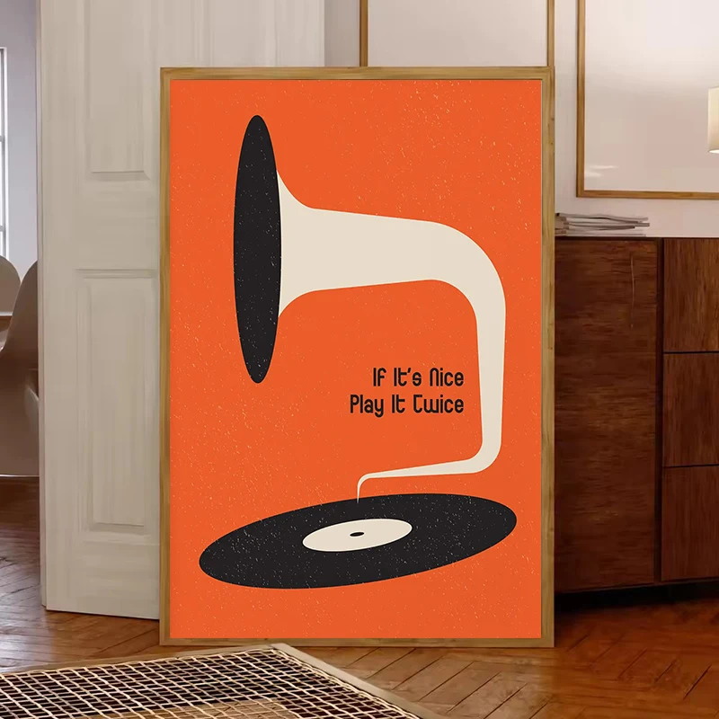 Mid-Century Vinyl-Schallplatte – Office Furniture Modern Bewertung und Preis