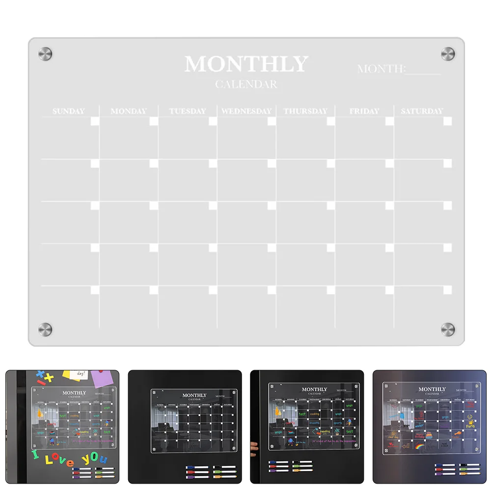 Magnetische Kühlschranktafel,  – Magnetic Whiteboard Calendar Bewertung und Preis