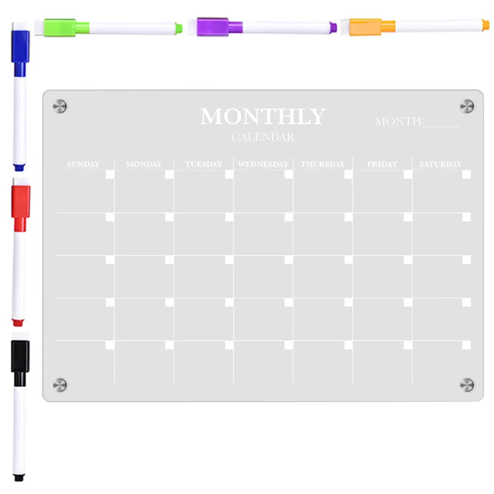 Magnetische Kühlschranktafel,  – Magnetic Whiteboard Calendar Bewertung und Preis