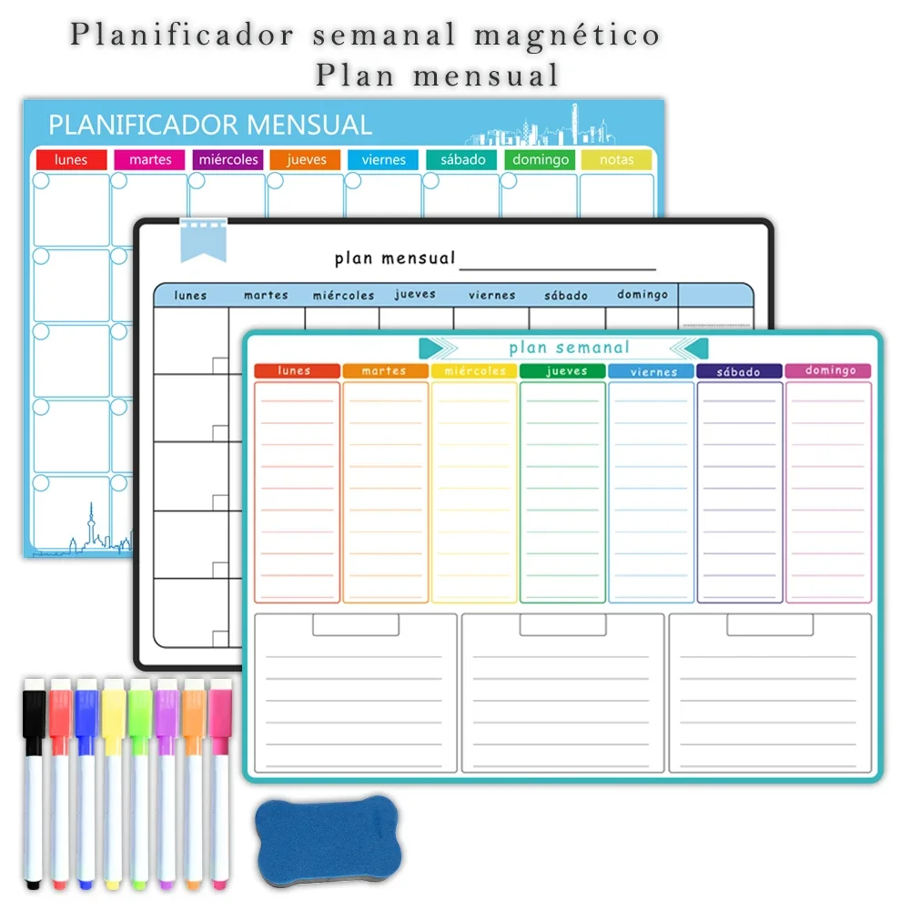 Magnetischer Wochen- und Monat – Magnetic Whiteboard Calendar Bewertung und Preis