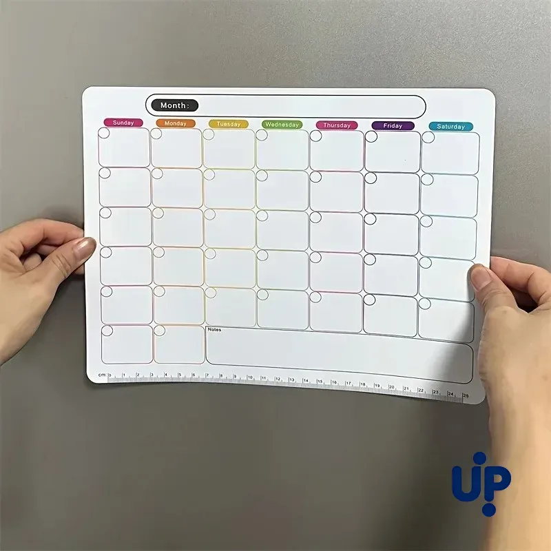 Ein Kühlschrankmagnet, monatli – Magnetic Whiteboard Calendar Bewertung und Preis