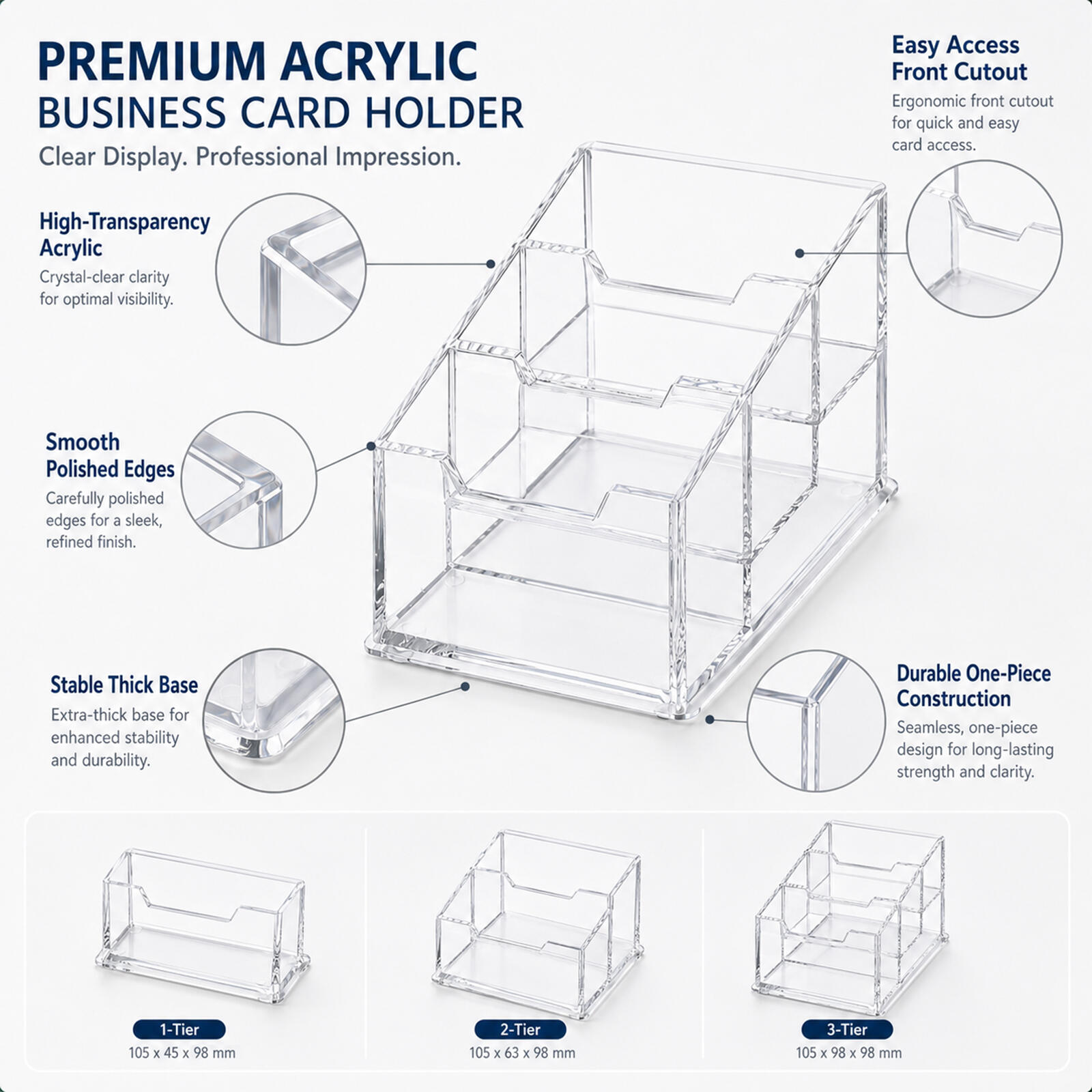 1–3 Stück moderner transparent – Office Furniture Modern Bewertung und Preis