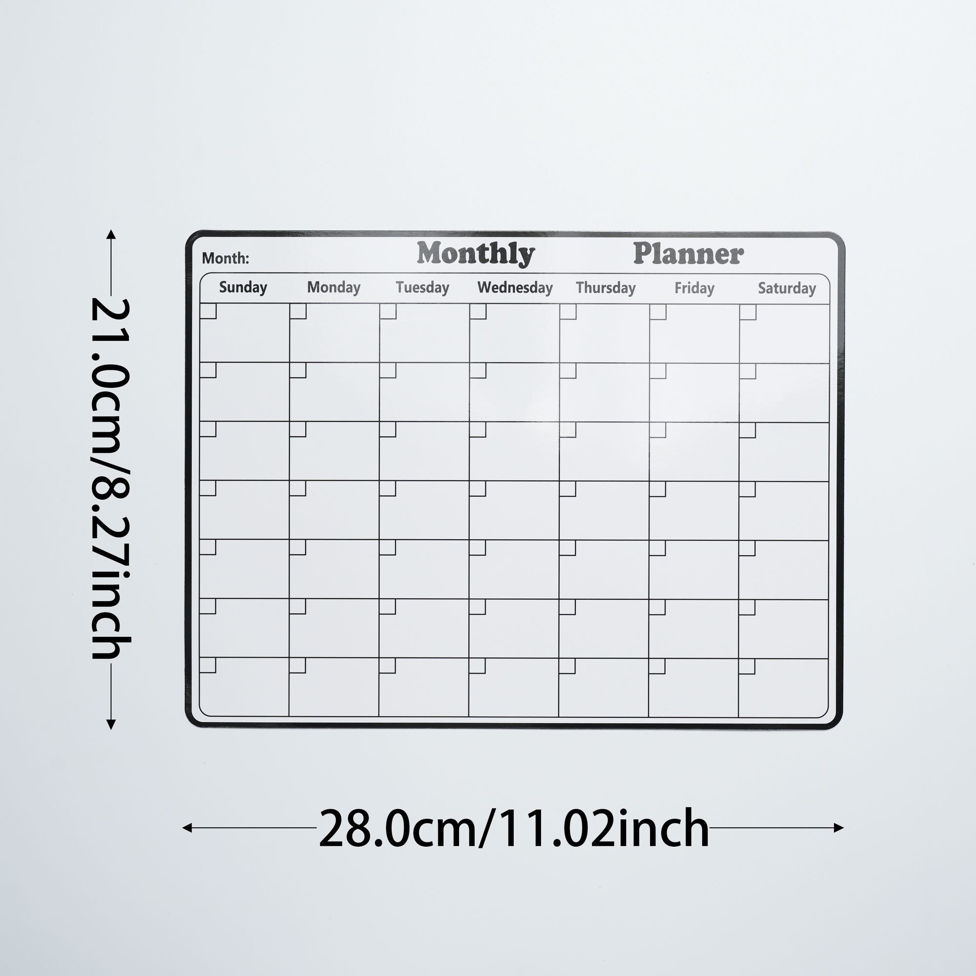 5 Stück/Set elektrostatischer  – Magnetic Whiteboard Calendar Bewertung und Preis